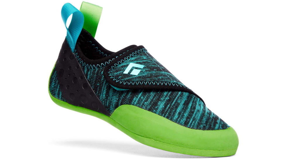 Black Diamond Momentum Climbing Shoes - Kids, Envy Green, 3, BD57015130110031