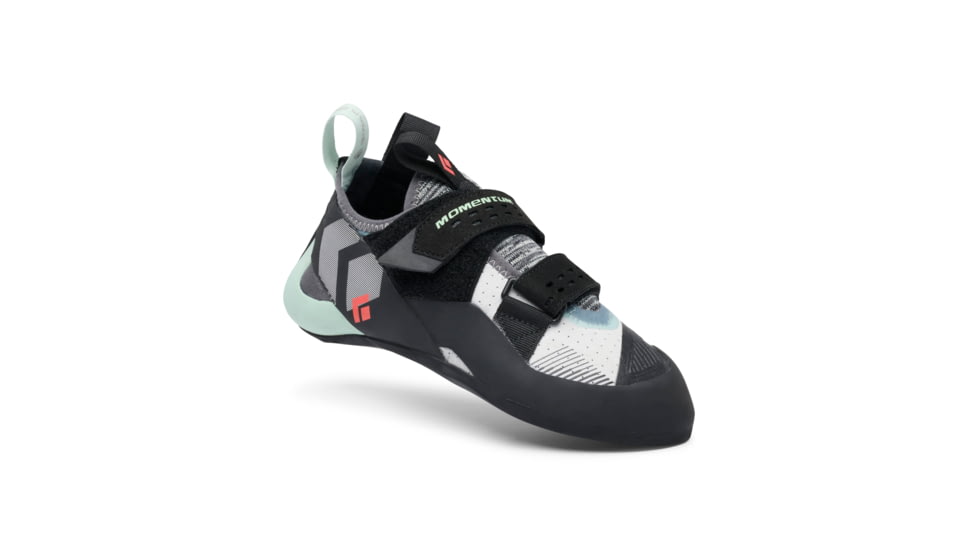 Black Diamond Momentum Climbing Shoes - Womens, Foam Green/Alloy, 40 US, BD57000497344001