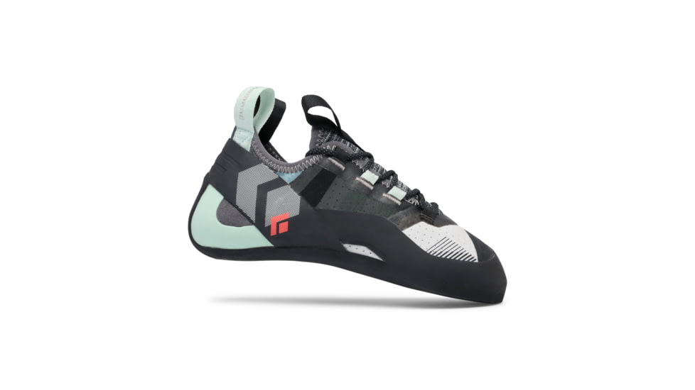 Black Diamond Momentum Lace Climbing Shoes - Womens, Foam Green/Alloy, 36.5 US, BD57000697343651