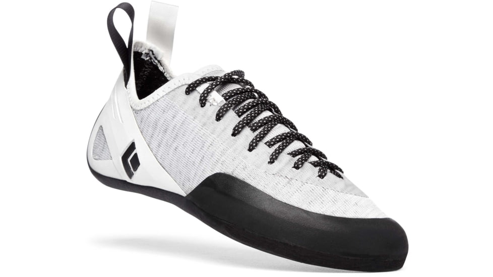 Black Diamond Momentum Lace Climbing Shoes - Womens, White/Alloy, 8.5, BD57010893130851