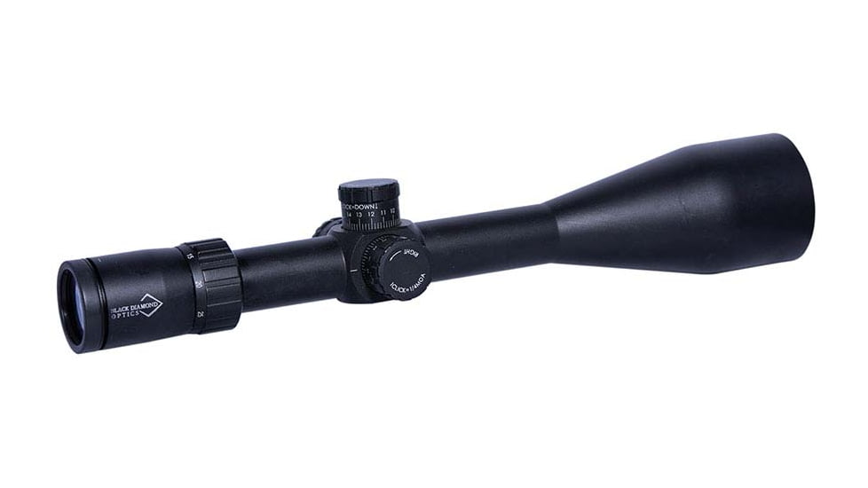 Black Diamond Optics 3-15x50mm 30mm Tube Long Range Tactical Rifle Scope, Second Focal Plane