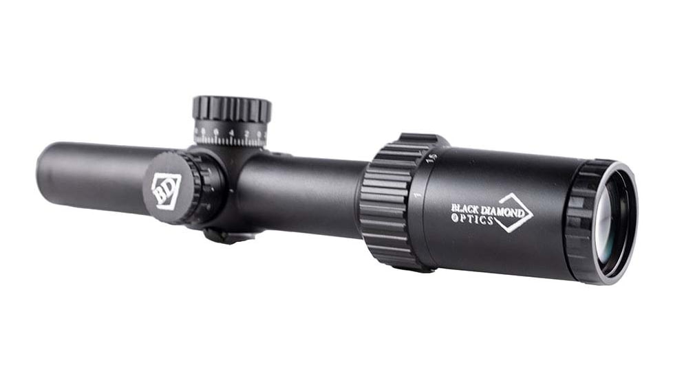 Black Diamond Optics LT-6 1-6x24mm 30mm Tube LPVO Rifle Scope, First Focal Plane