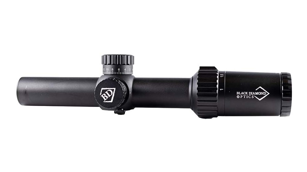 Black Diamond Optics LT-6 1-6x24mm 30mm Tube LPVO Rifle Scope, First Focal Plane
