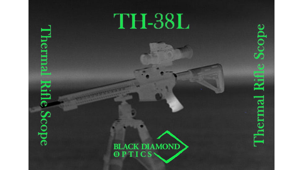 Black Diamond Optics TH-38L 3.93x50mm Thermal Rifle Scope