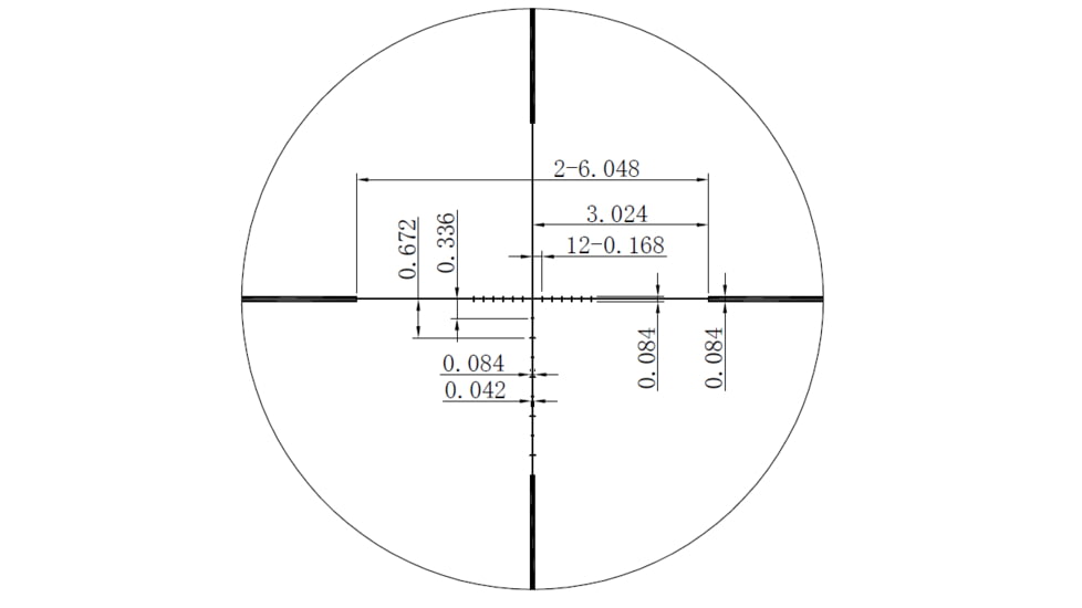 Black Diamond Optics UL-12 4-12x40mm Ultra Light 1in Tube Rifle Scope