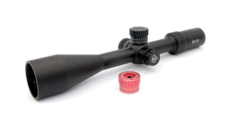 Black Diamond Optics ZS-20 5-30x56mm 30mm Tube Rifle Scope, Second Focal Plane