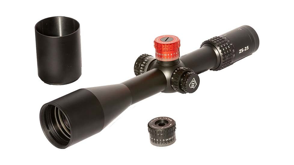 Black Diamond Optics ZS-25 5-30X56mm 34mm Tube Rifle Scope, First Focal Plane