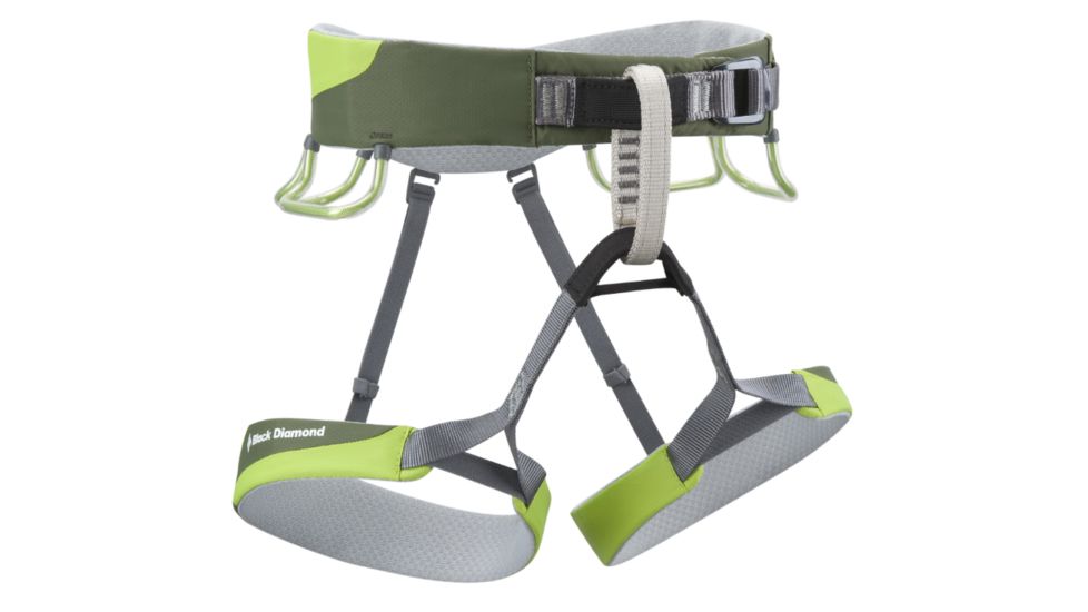 Black Diamond Ozone Harness-Green-M