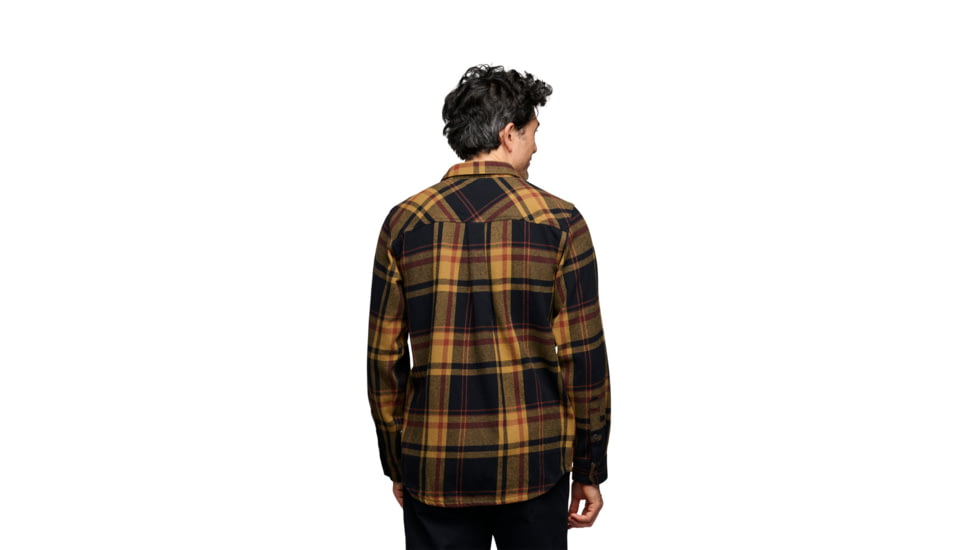 Black Diamond Project Flannel - Mens, Black/Flax Plaid, Large, AP7440639623LRG1