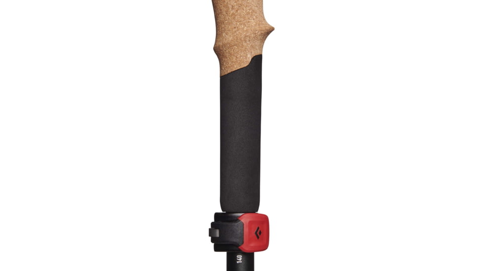 Black Diamond Pursuit Flz Trekking Poles, Black/Octane, Medium/Large, BD1100679412M-L1