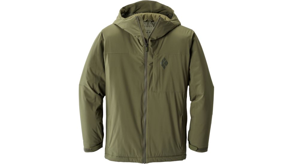 Black Diamond Pursuit Hoody - Men's-Burnt Olive-Large