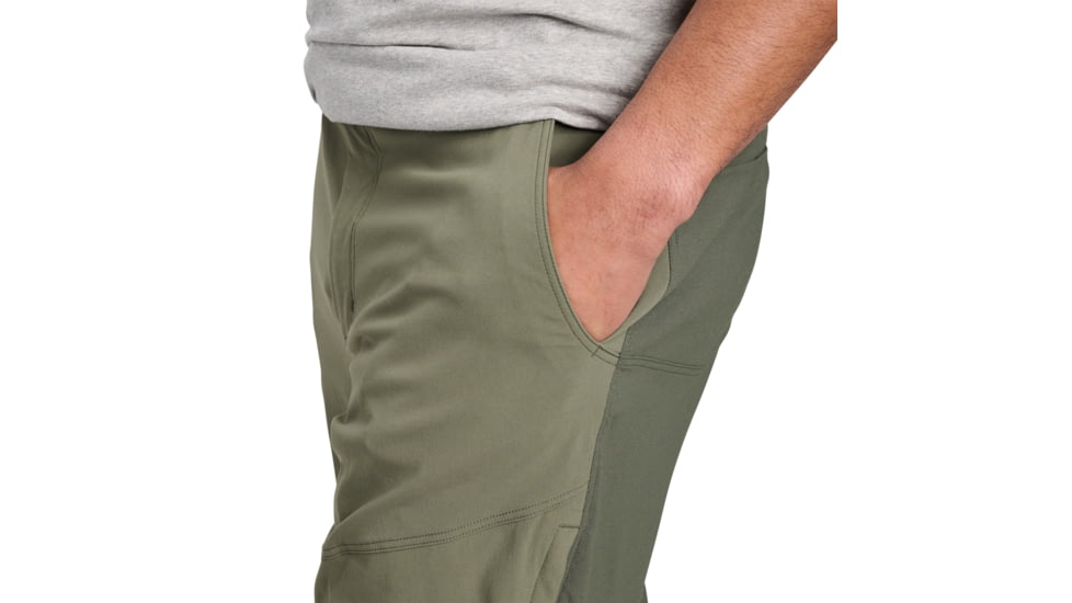 Black Diamond Pursuit Hybrid Pants - Mens, Tundra, 36, AP75015030100361