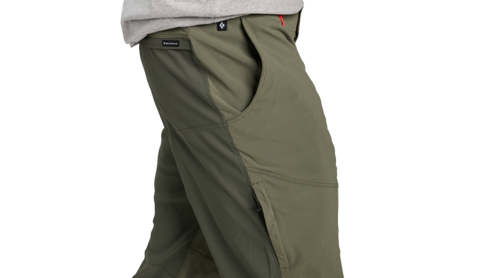 Black Diamond Pursuit Hybrid Pants - Mens, Tundra, 36, AP75015030100361