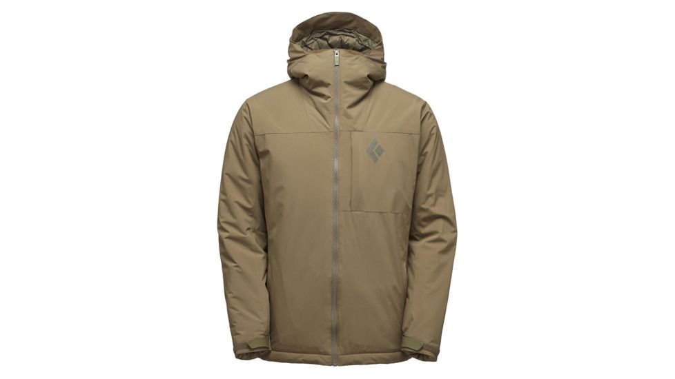 Black Diamond Pursuit Mens Ski Hoody, Burnt Olive, Small, APO8XV330SML1
