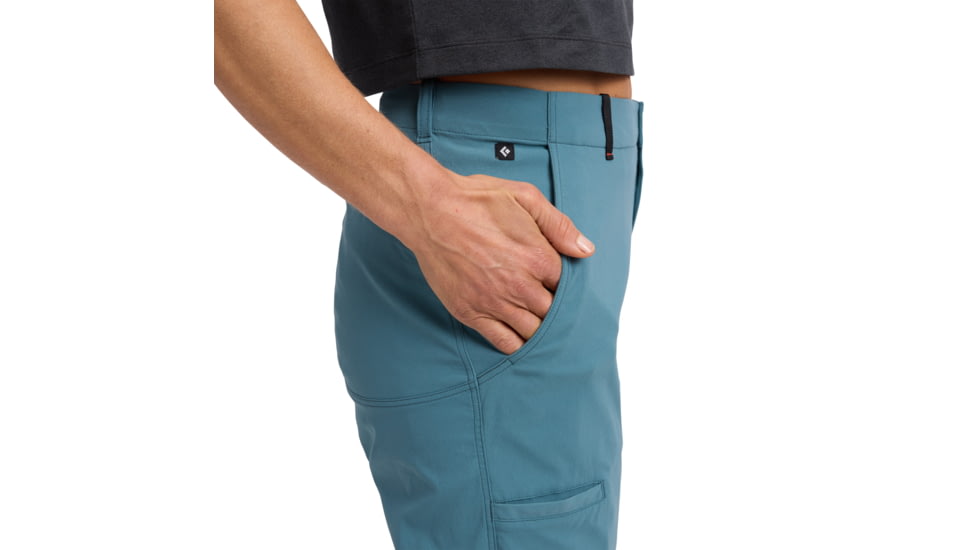 Black Diamond Pursuit Pants - Womens, Creek Blue, 6, AP75016140640061