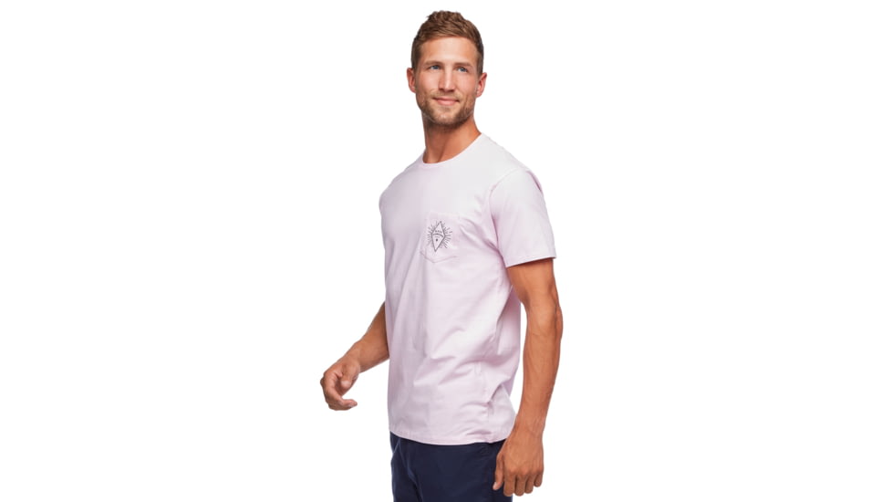 Black Diamond Rays Pocket Tee - Mens, Himalayan Salt, Extra Small, AP7300366025XSM1