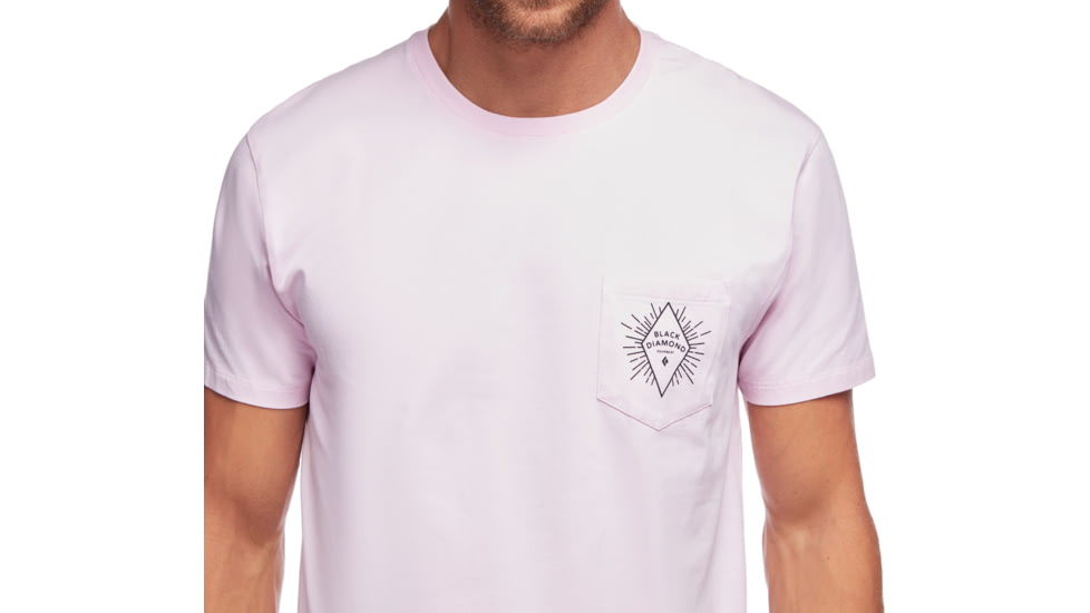 Black Diamond Rays Pocket Tee - Mens, Himalayan Salt, Extra Small, AP7300366025XSM1