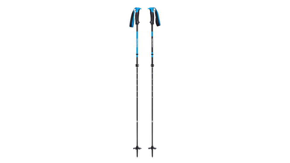Black Diamond Razor Carbon Pro Ski Poles, 125 cm, BD11158600001251