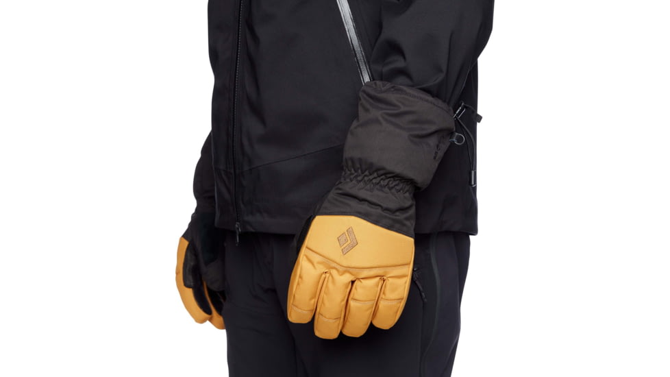 Black Diamond Recon Gloves - Mens, Amber, Large, BD8018792007LG-1