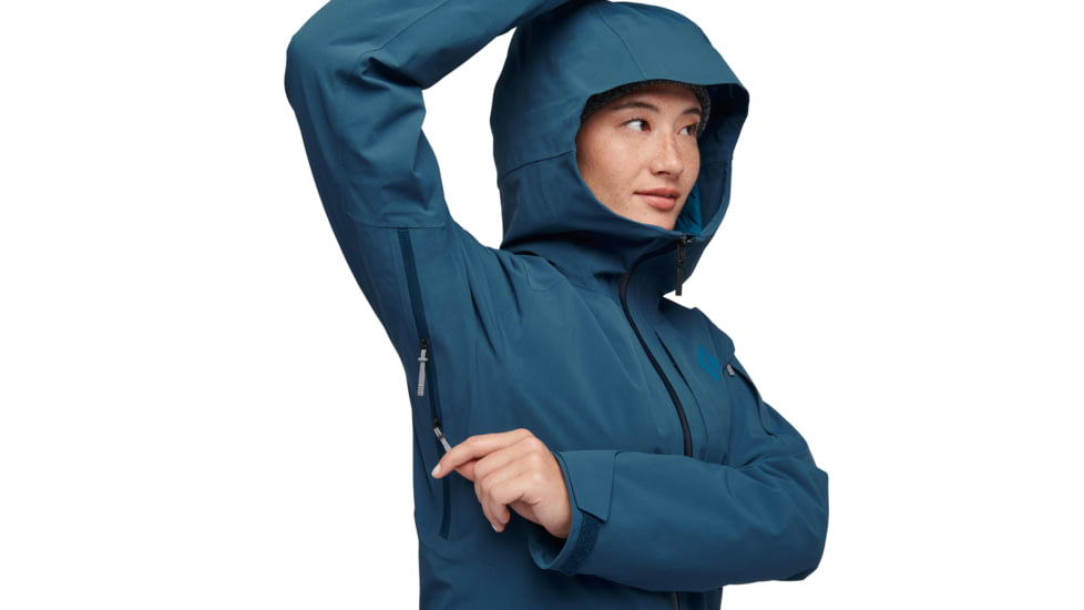 Black Diamond Recon Insulated Shell - Womens, Black, Medium, AP7450220002MED1