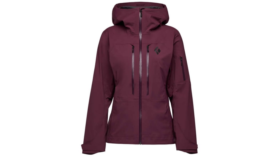 Black Diamond Recon LT Shell - Womens, Large, Blackberry, AP7450215016LRG1