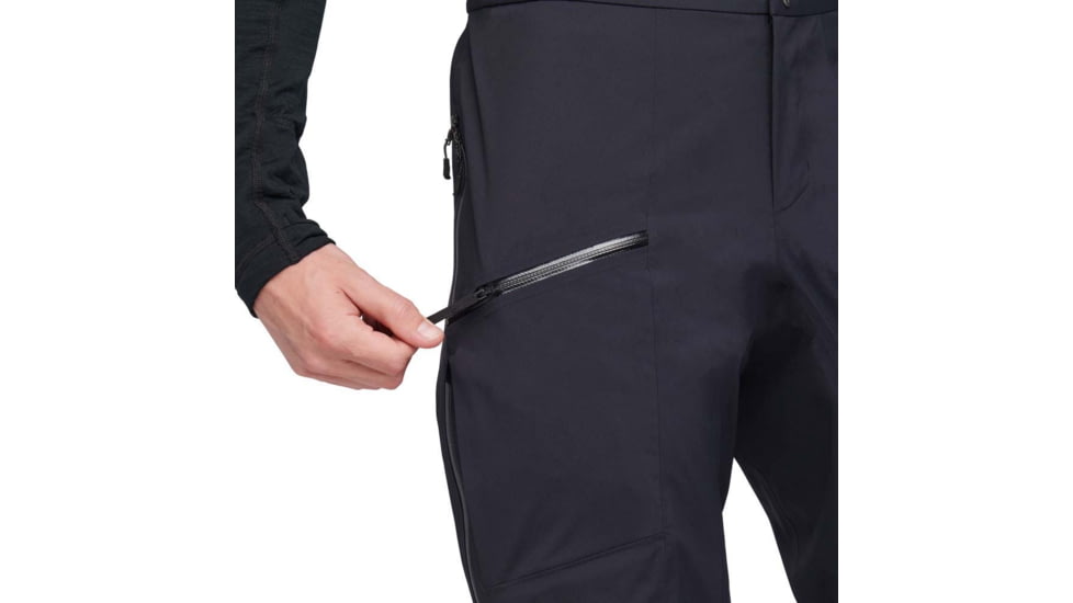 Black Diamond Recon LT Stretch Pants - Mens, Small, Black, AP7410230002SML1