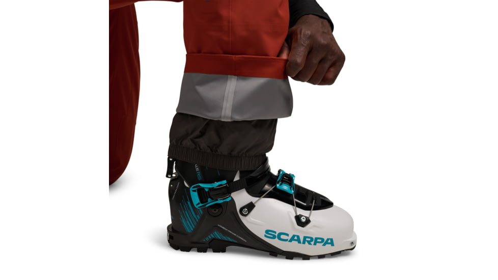 Black Diamond Recon Stretch Bibs - Mens, Saffron/Burnt Sienna, Small, AP7410289712SML1