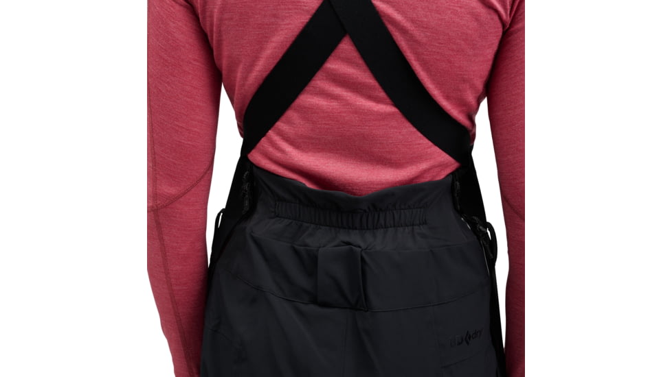 Black Diamond Recon Stretch Bibs - Womens, Black, Large, AP7410350002LRG1