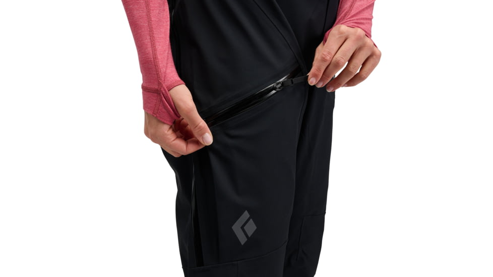 Black Diamond Recon Stretch Bibs - Womens, Black, Large, AP7410350002LRG1