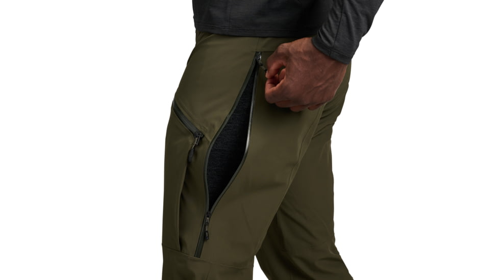 Black Diamond Recon Stretch Pants - Mens, Dark Moss, Medium, AP7410343004MED1