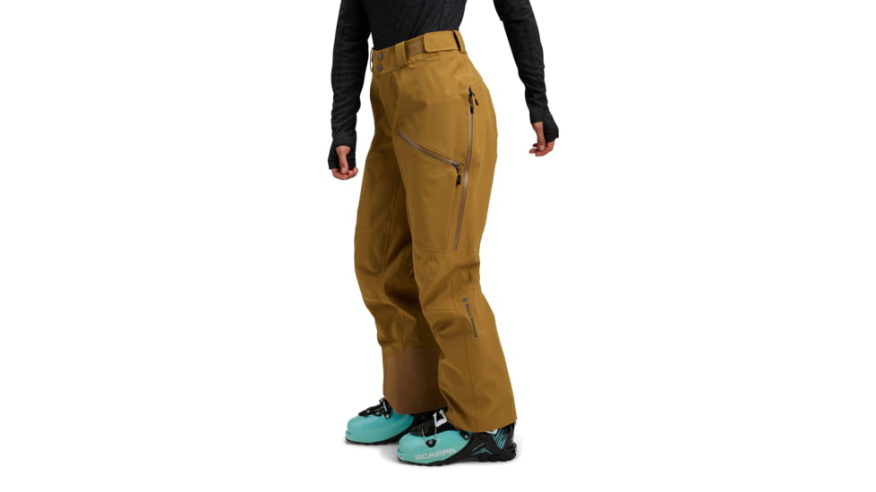 Black Diamond Recon Stretch Pants - Womens, Flax, Medium, AP7410392021MED1