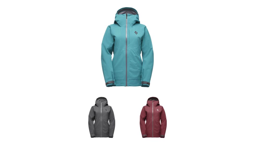 Black Diamond Recon Stretch Shell Jacket - Women's, Evergreen, Slate, Wine