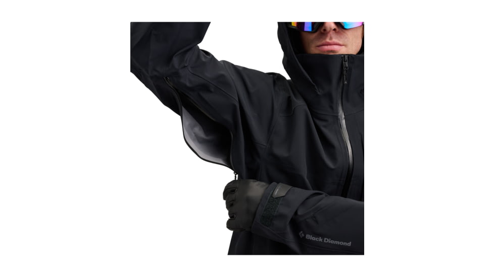 Black Diamond Recon Stretch Shell - Mens, Black, Small, AP7450460002SML1
