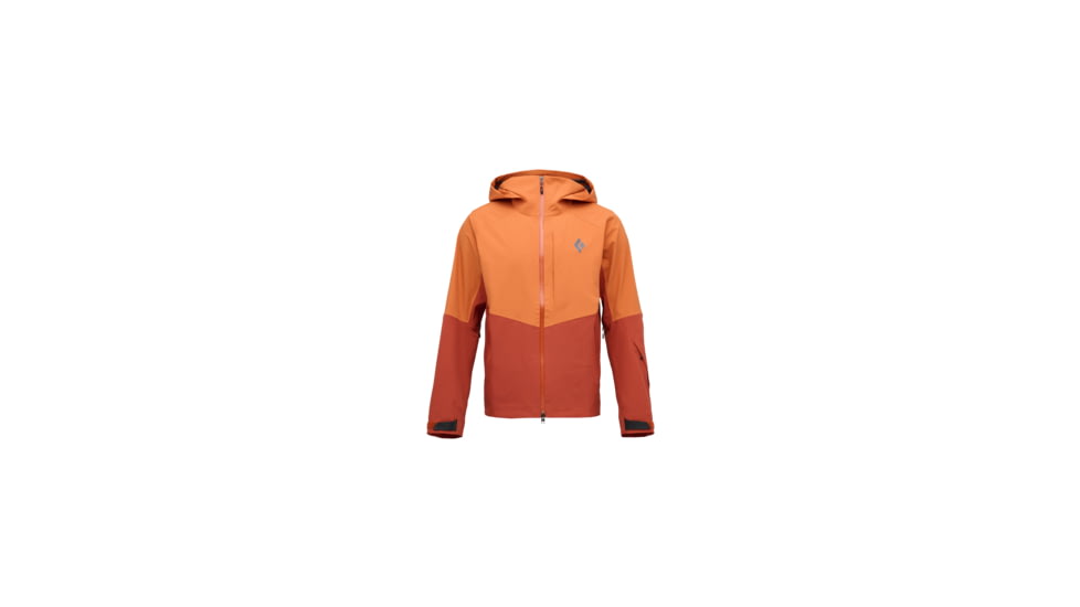 Black Diamond Recon Stretch Shell - Mens, Saffron/Burnt Sienna, Medium, AP7450469712MED1