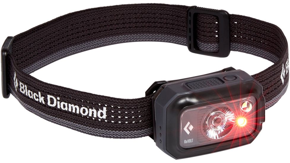 Black Diamond ReVolt 350 Headlamps, Graphite, BD6206510004ALL1