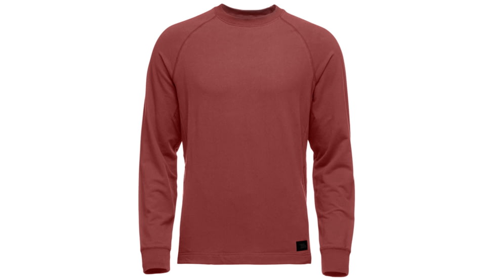 Black Diamond Ridge Logo Crew Sweater - Mens, Red Oxide, Large, AP7300306010LRG1