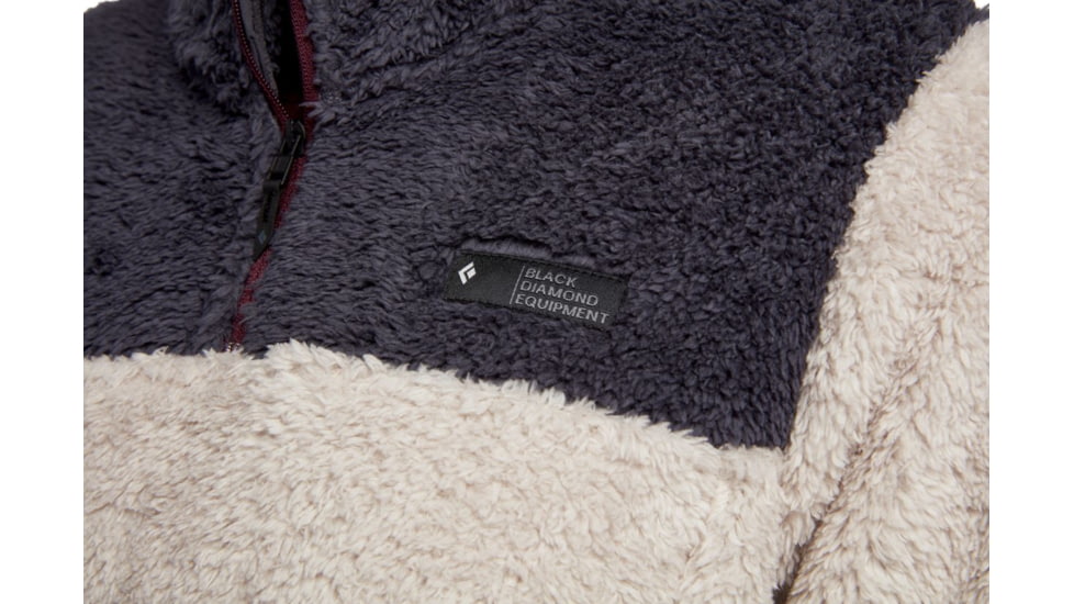 Black Diamond Roadie QTR Zip Fleece - Womens, Dune/Carbon, Medium, AP7440289166MED1