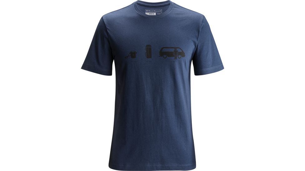 Black Diamond S/s Dirt Bag Tee Lg - Olive APQ03U330LRG1