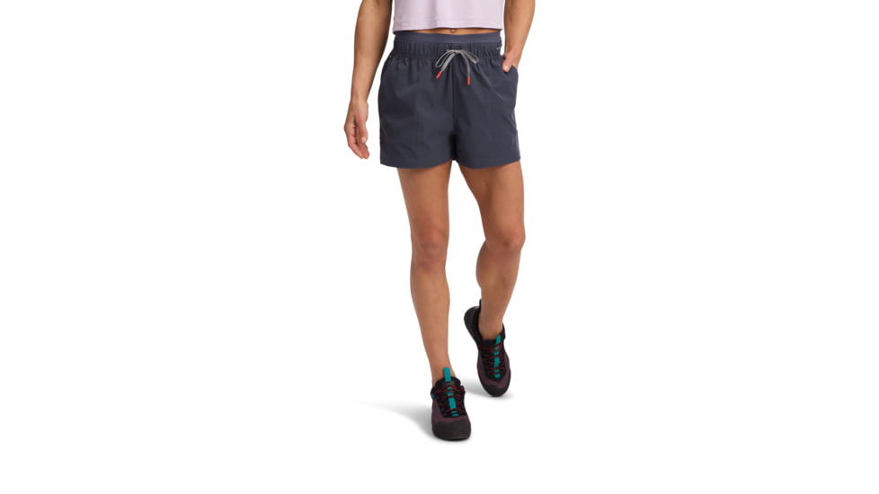 Black Diamond Sequence Shorts - Womens, Charcoal, Large, AP7501590038LRG1