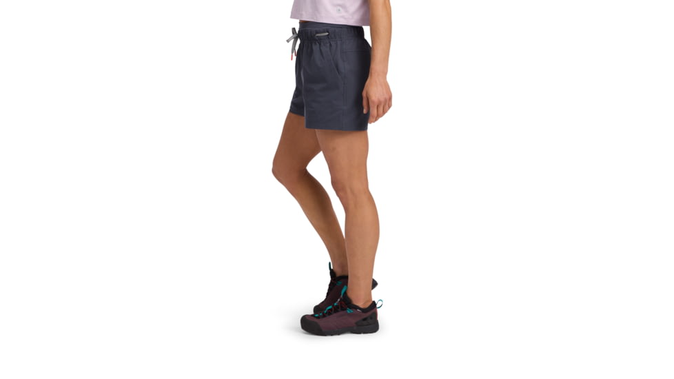Black Diamond Sequence Shorts - Womens, Charcoal, Large, AP7501590038LRG1