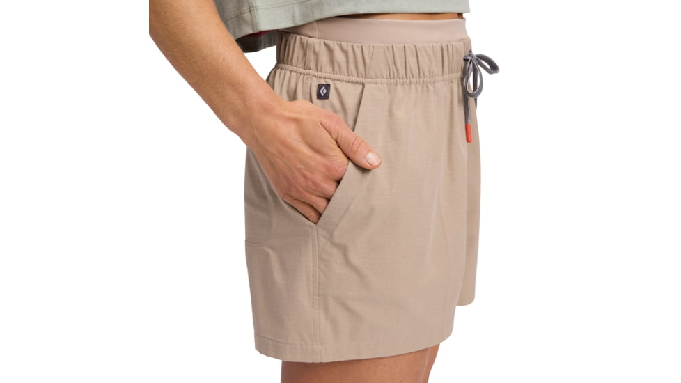 Black Diamond Sequence Shorts - Womens, Moonstone, Medium, AP7501592018MED1