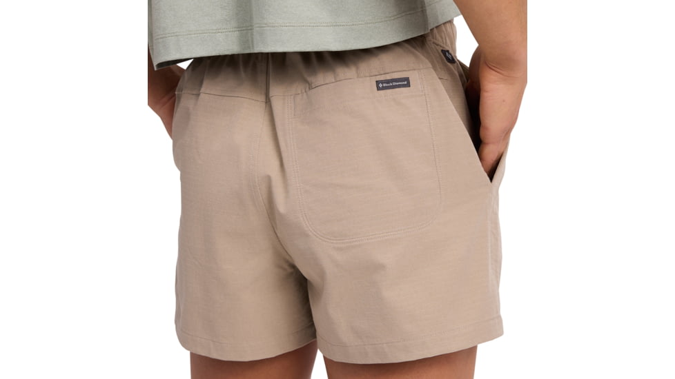 Black Diamond Sequence Shorts - Womens, Moonstone, Medium, AP7501592018MED1