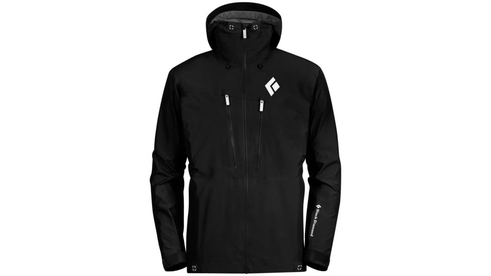 Black Diamond Sharp End Shell Jacket - Mens-Black-Medium