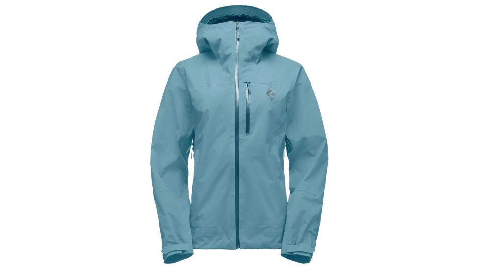 Black Diamond Sharp End Womens Shell Ski Jacket, Caspian, Large, APIL29453LRG1
