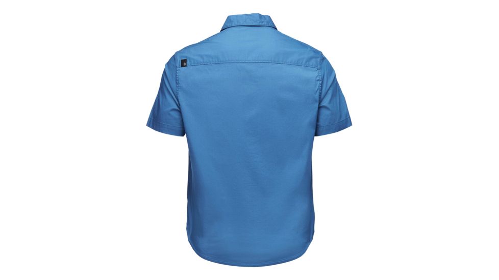 Black Diamond Short Sleeve Stretch Operator Shirt - Men's, Astral Blue, Large, AP7530024002LRG1