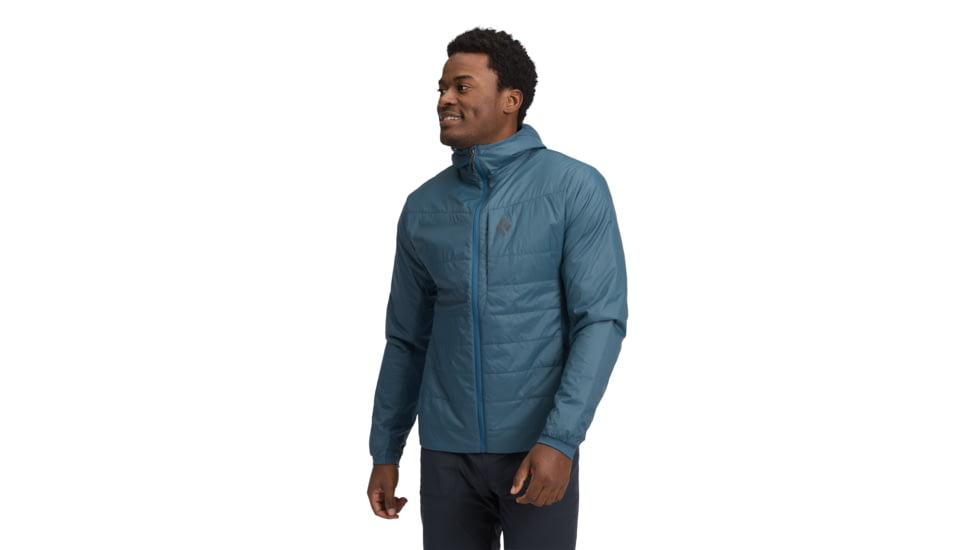 Black Diamond Solution 1.0 Hoody - Mens, Midnight Blue, Small, AP7460144034SML1