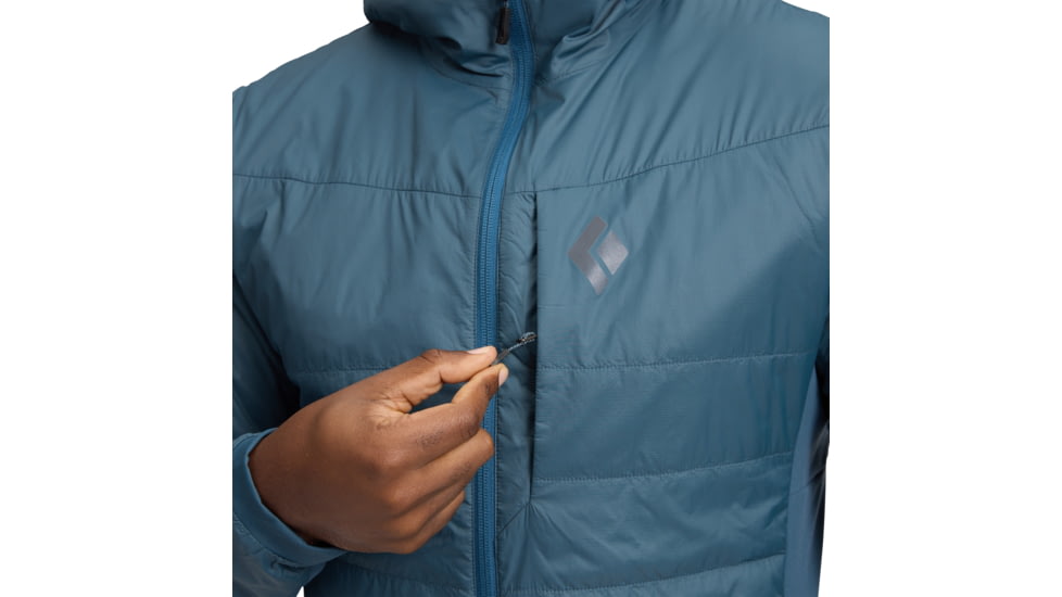Black Diamond Solution 1.0 Hoody - Mens, Midnight Blue, Small, AP7460144034SML1