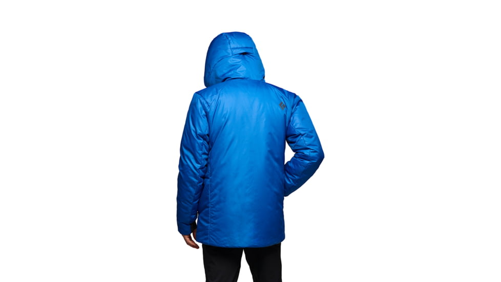 Black Diamond Solution 4.0 Parka - Mens, Drifter Blue, Small, AP7440054066SML1