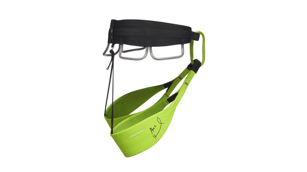 Black Diamond Solution Harness Alex Honnold Edition - Mens, Verde, Extra Small, BD651081VRDEXS-1