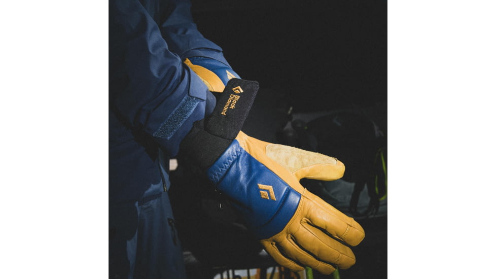 Black Diamond Spark Gloves, Black/Black, Large, BD8011309008LRG1